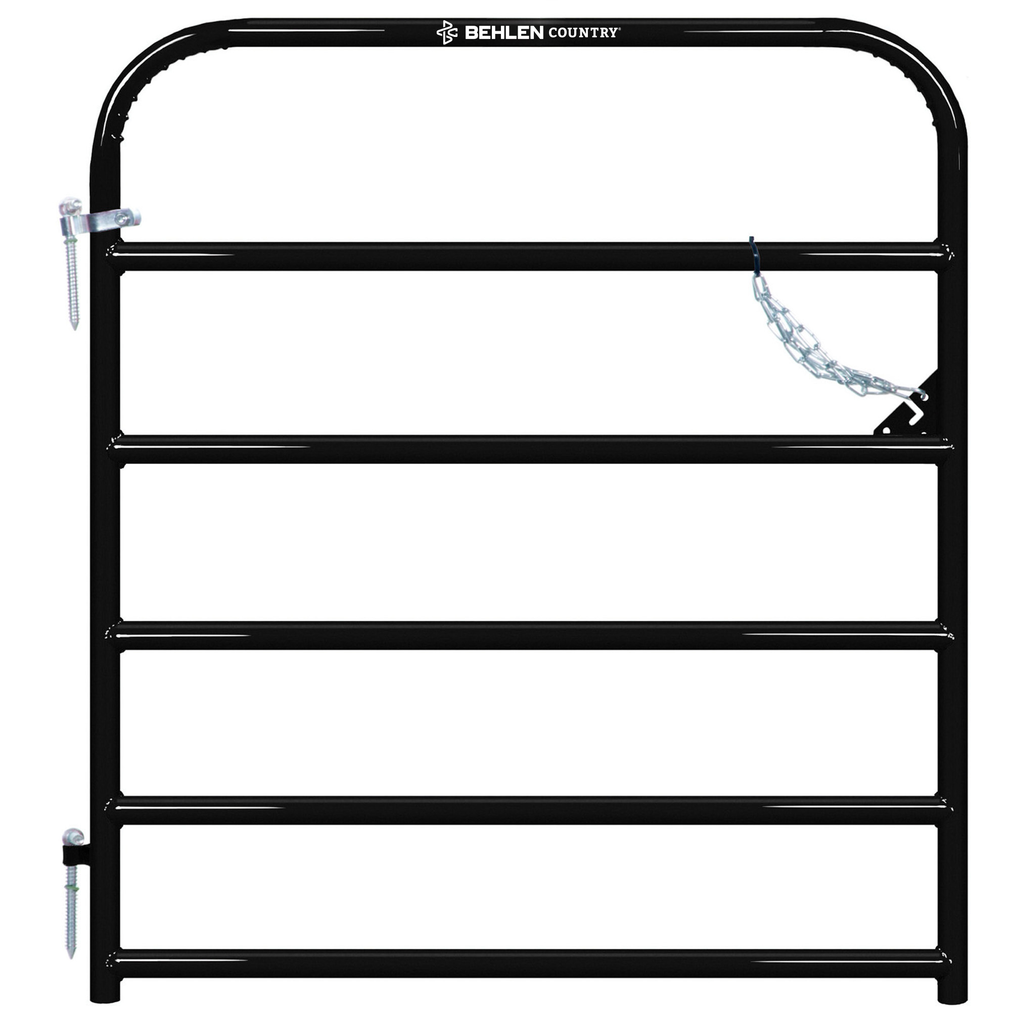 Behlen Country 4' Heritage Gate | Black